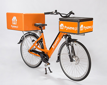 Electric bike prototype for PYSZNE.PL